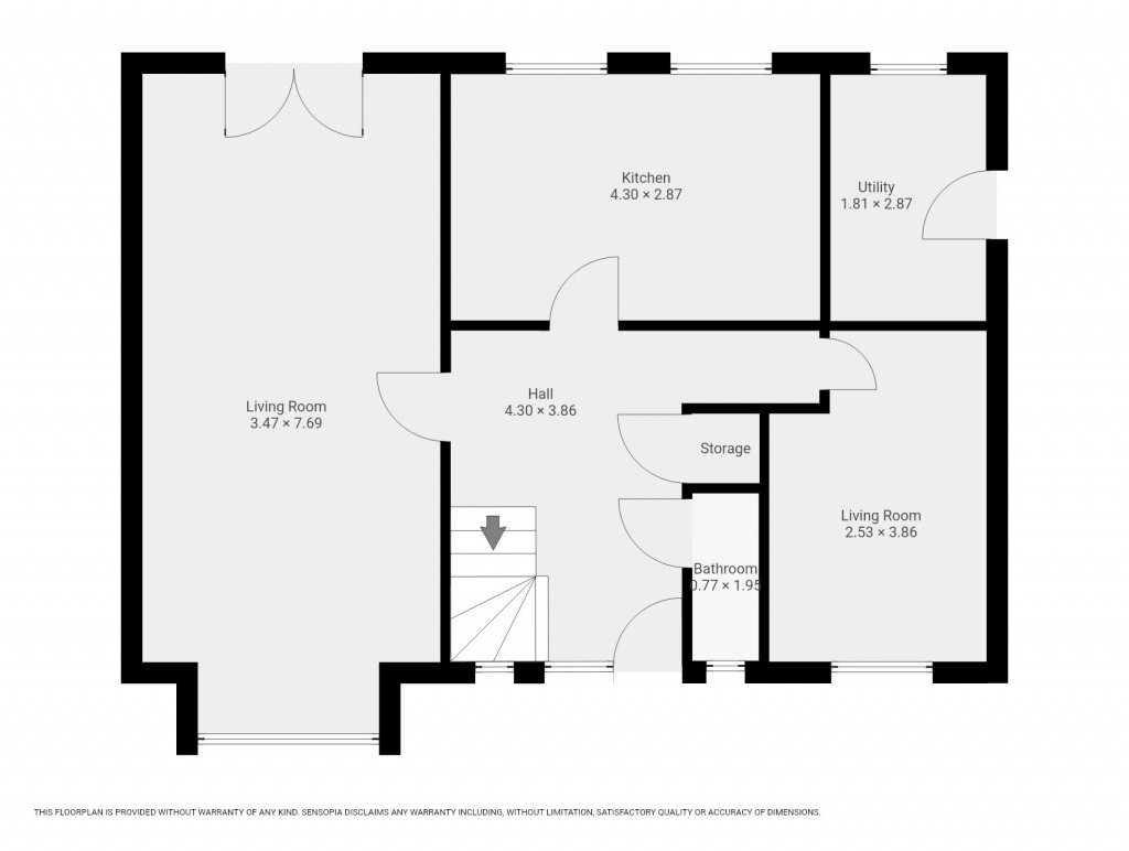 Floorplans For Off Monmouth Place, Ynysforgan, Morriston